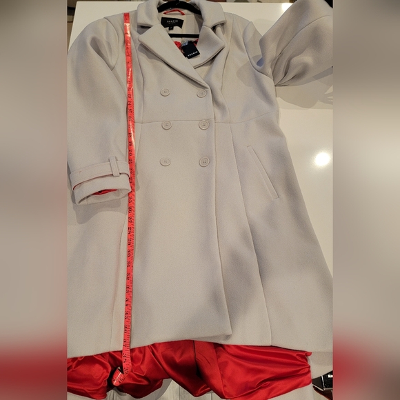 TORRID Hi-Lo Double Breasted Coat Size 2 - Picture 16 of 17